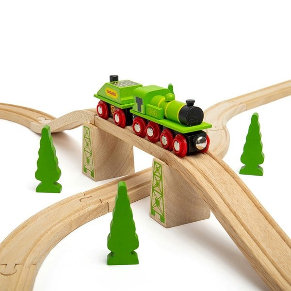 Bigjigs Rail Big Green Engine