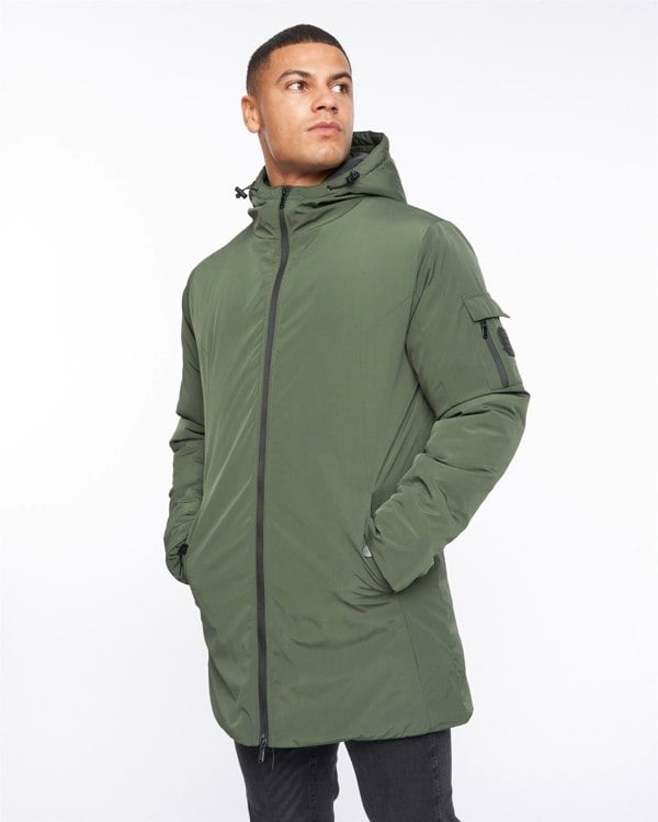 Duck and Cover Mantrax Padded Jacket Dark Olive