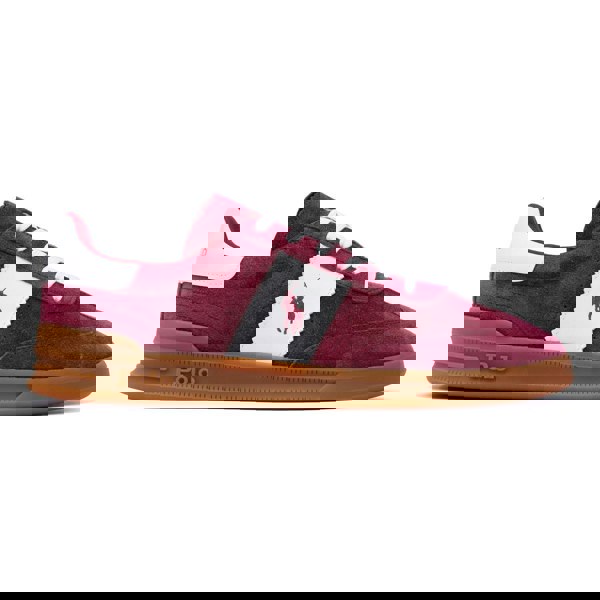 Ralph Lauren - 809954903004 Mens HRT Aera Sneakers Wine/White