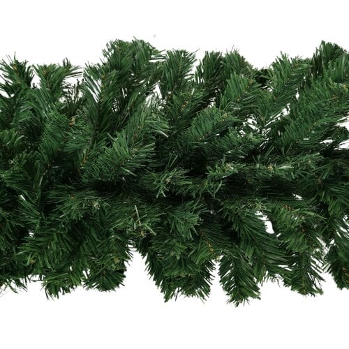 Samuel Alexander 2.7m (9ft) x 38cm Premier Luxury Extra Bushy Plain Green Christmas Garland