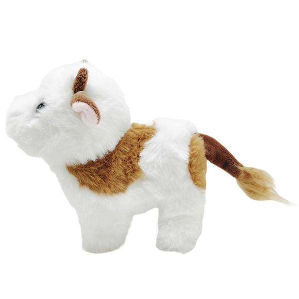 Pugs at Play Luna Interactive Walking Cow Plush Toy