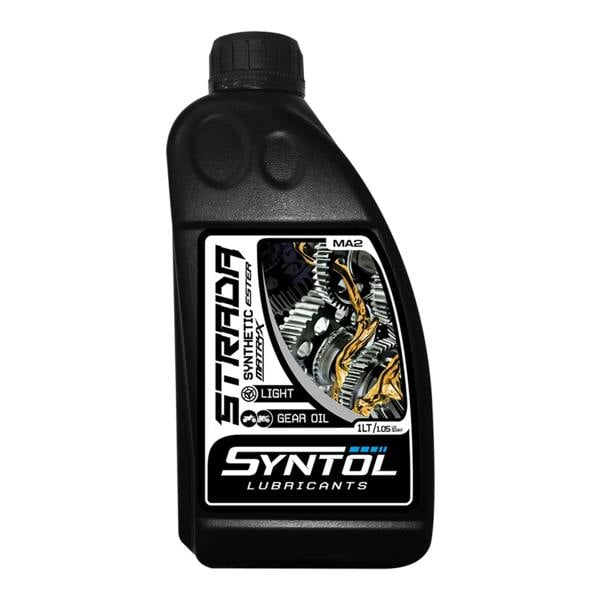 Syntol Strada Motorcycle Synthetic Gear Oil Light JASO T904:2016 MA/MA2 1L