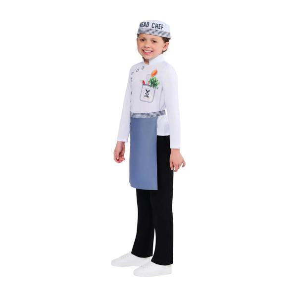 Bristol Novelty Childrens/Kids Modern Chef Costume Set - Multicoloured - 