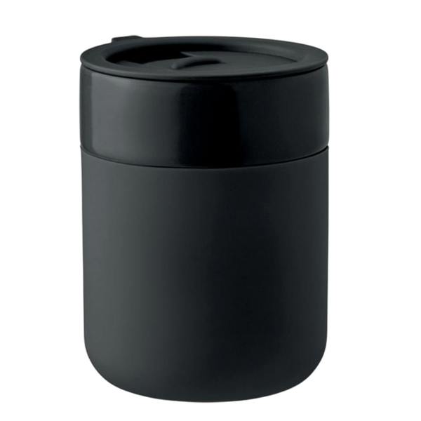 MidOcean Qeram Ceramic 330 ml Tumbler - Black - 
