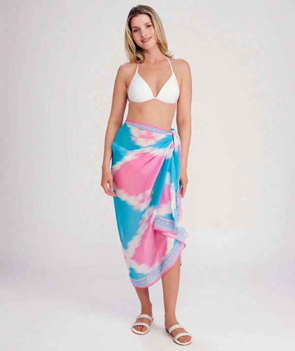 Pia Rossini Miami -  Pink Diamond Beach Sarong