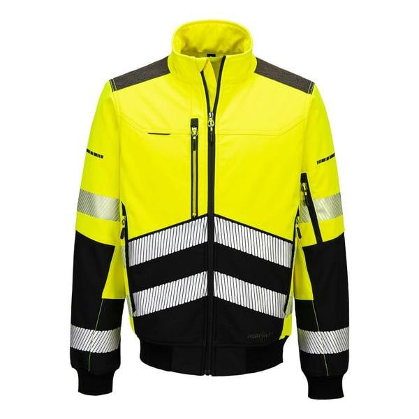EV4 Hi-Vis Softshell Bomber (3L) Portwest