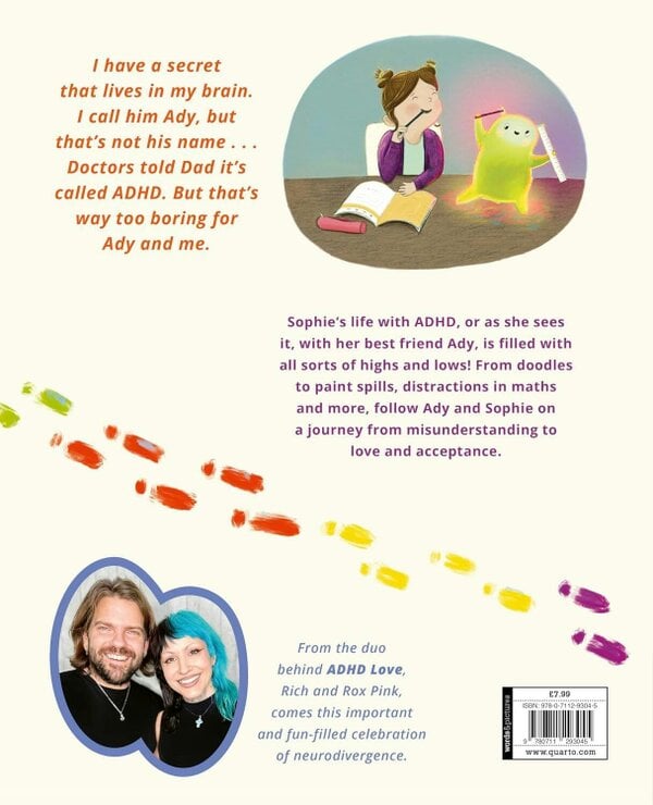 Ady and Me by Rich & Rox Pink: The Sunday Times Bestseller | Children's book on ADHD and neurodivergence