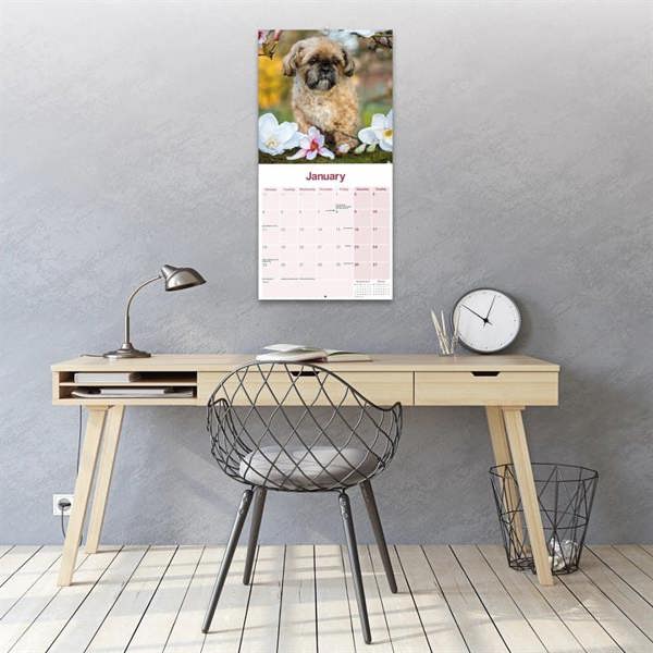 Shih Tzu Calendar 2027, Wall Calendars, Month To View, Dogs, Gift