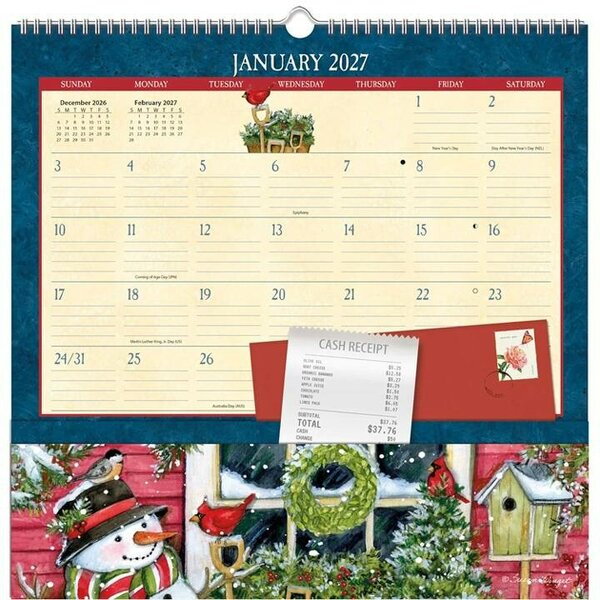 Susan Winget, Heart & Home Note Nook Calendar 2027, Wall Calendars, Month To View, Lifestyle, Gift