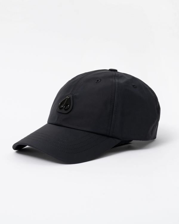 Moose Knuckles Mens Vick Cap in Black 292