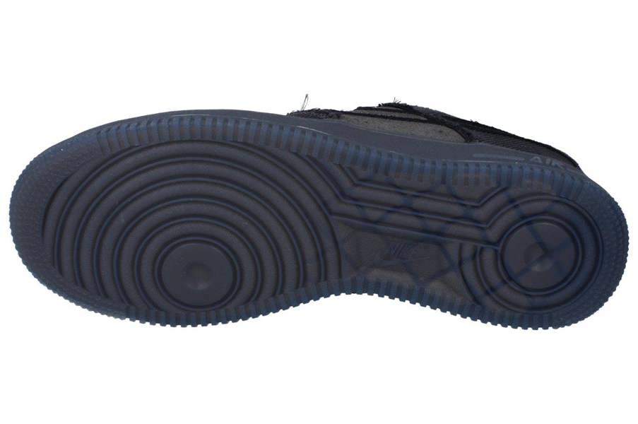 Nike Air Force 1 07 Mens Trainers Iq0614 Shoes  060 - Anthracite Black Iron Grey 060 - Photo 4