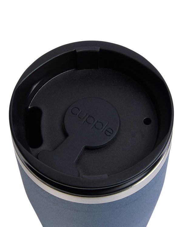 Cupple Midnight Blue Coffee Cup + Lid