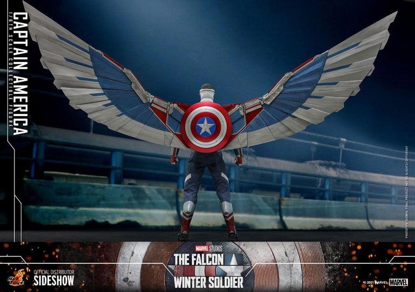 Hot Toys Captain America The Falcon and The Winter Solider Action Figure 1:6 Scale Hot Toys 908266