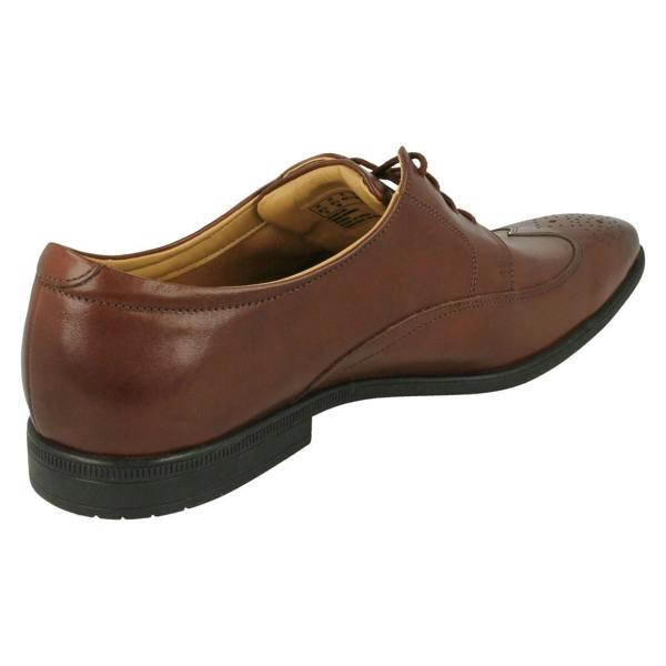 Clarks Mens Clarks Brogue Detailed Shoes Bampton Wing