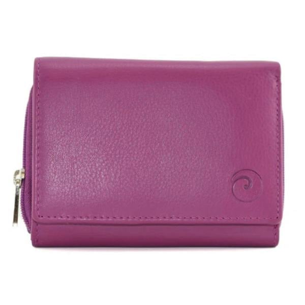 Mala Leather Origin Soft leather Tri Fold Purse