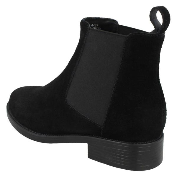 Leather Collection Ladies Leather Collection Suede Leather Ankle Boots F50979