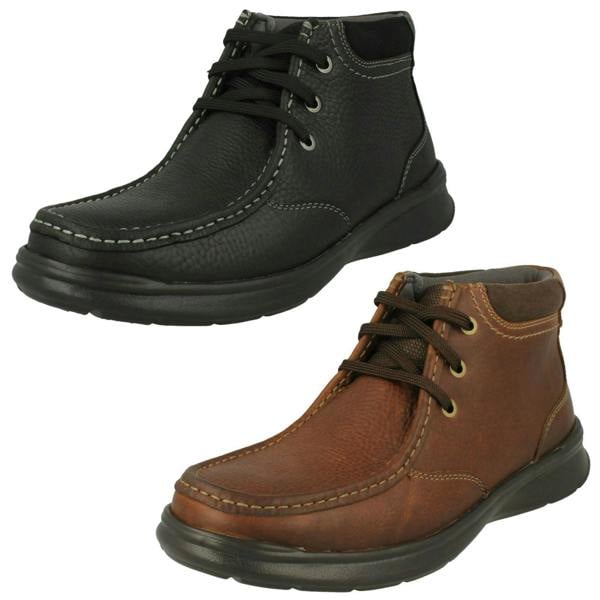 Clarks Mens Clarks Casual Lace Up Boots Cotrell Top