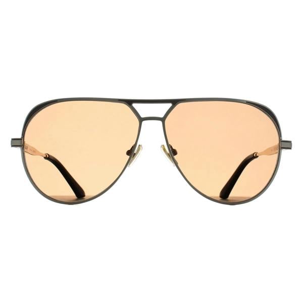 Quay Sunglasses Open Tab 76809 Gold Doe Tan