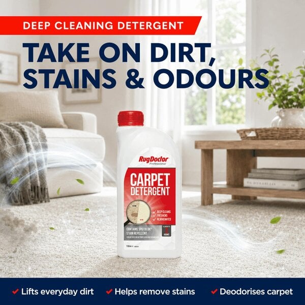Rug Doctor Carpet Detergent with SpotBlok, 1 Litre