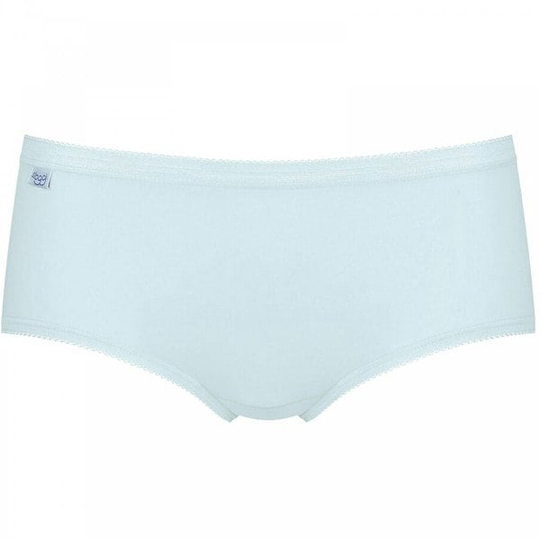 Sloggi Basic 3 Pack Midi Brief, Grey / Ink Grey / Sky