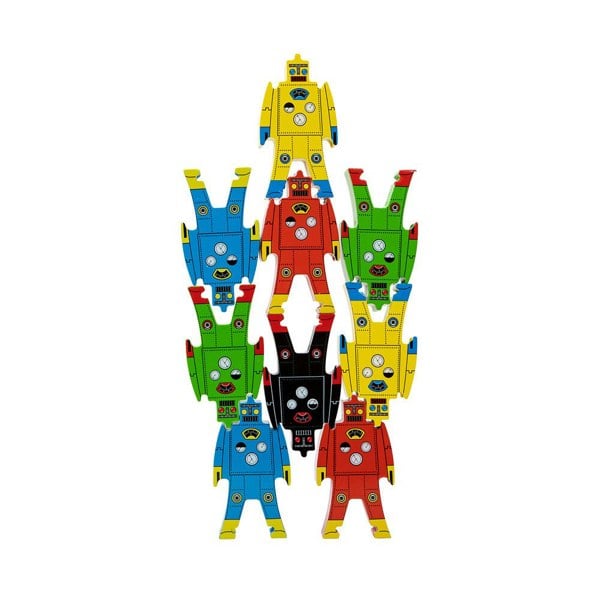 Schylling Wood Stacking Robots SYWSR