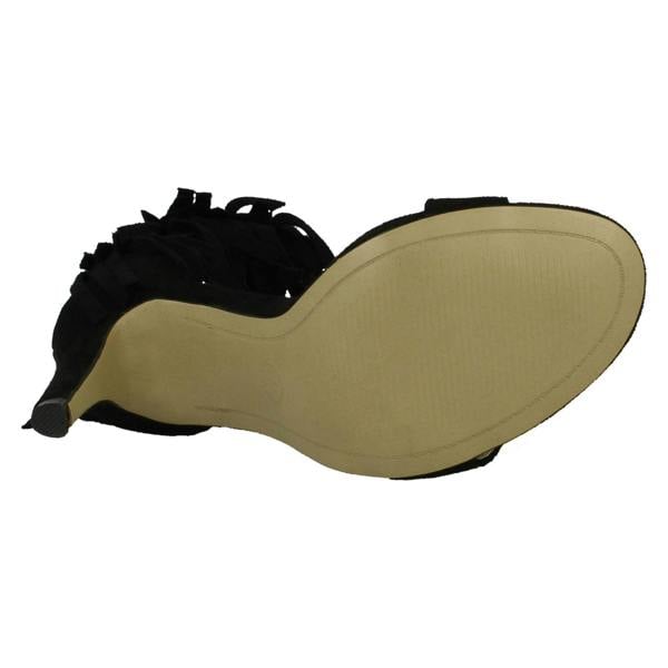 Anne Michelle Ladies Anne Michelle Tassle Open Toe Heels