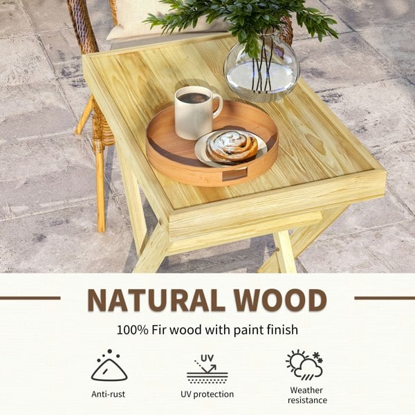 Patio End Table