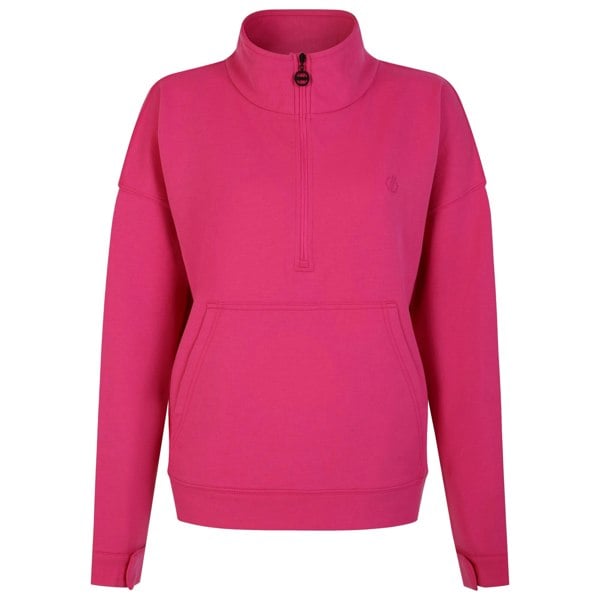 Dare 2B Womens/Ladies Laura Whitmore Recoup II Half Zip Sweatshirt - Pure Pink