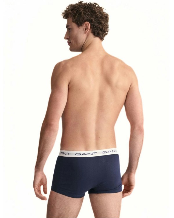 GantTrunks 3 - pack3 - Pack Classic Logo Boxer Trunks, Red/White/NavyBoxers & Briefs