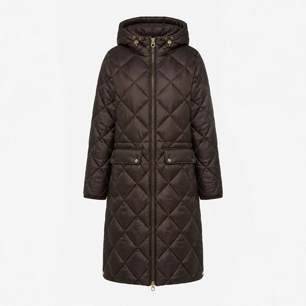 Joules CHESSINGTON Puffer Coat   in  Brown