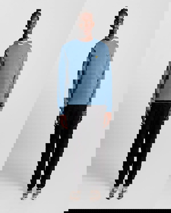 Lyle & Scott Mens Sweatshirt ML424VOG - X861 Ocean Sky