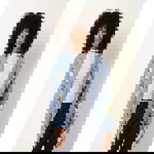 Blue Vanilla Daisy Cardigan - Blue