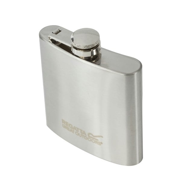 Regatta Great Outdoors 170ml Stainless Steel Hip Flask - Silver