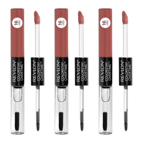 Revlon 3 x Revlon Colorstay Overtime Dual Ended Lipcolor - 360 Endless Spice