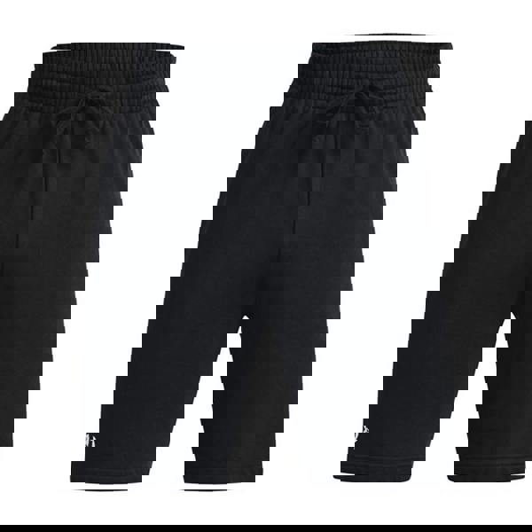 Under Armour Mens Rival Fleece Shorts - Black/White - 