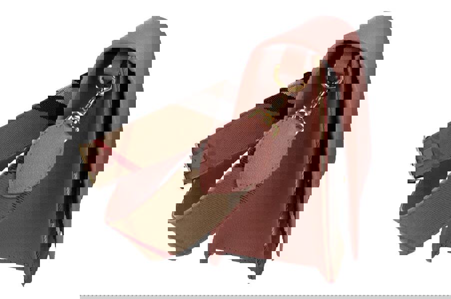 Burberry Mackford Dark Rosewood Crossbody Bag