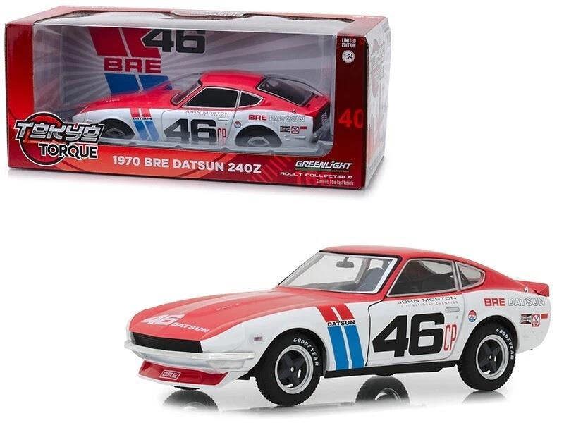 a red and white toy car
