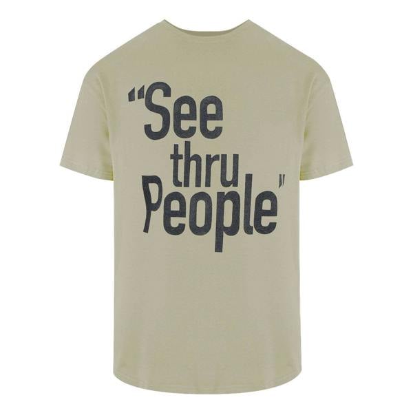 Gallery Dept See Thru People Antique White T-Shirt