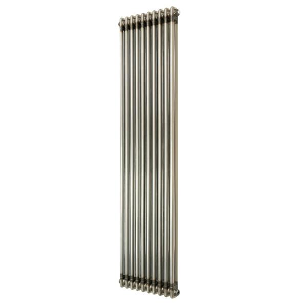 Monstershop Traditional 2 Column Radiator - 1800 x 470mm - Raw Metal