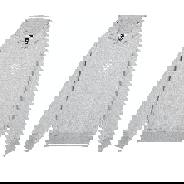 Umbro Womens/Ladies Core Hoodie - Grey Marl/White