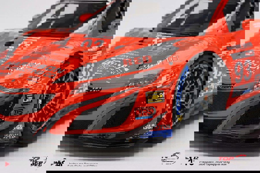 TSM Acura NSX GT3 EVO22 #93 WTR RACERS Edge Motorsport 2022 IMSA Sebring 12Hr 1:18 TSM TS0446