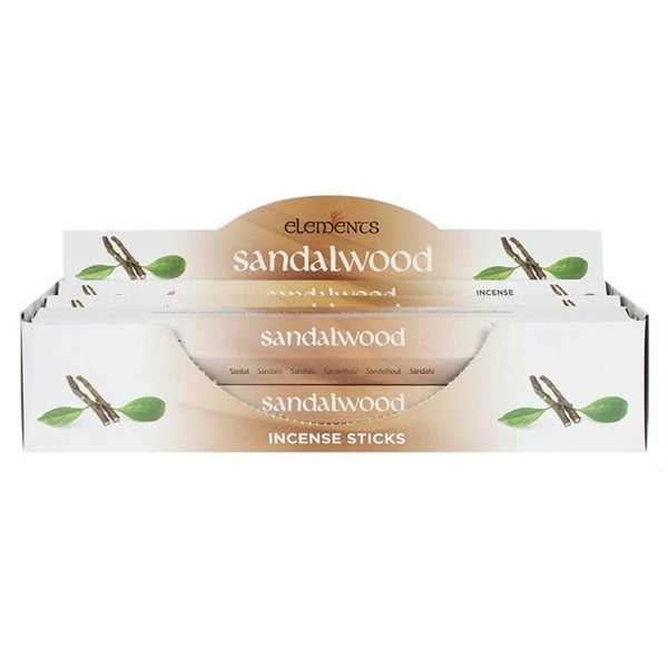Serano Set of 6 Packets of Elements Sandalwood Incense Sticks
