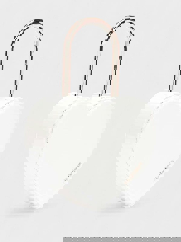 Ambush Heart Padlock Bag White - Supplied FashionAmbush