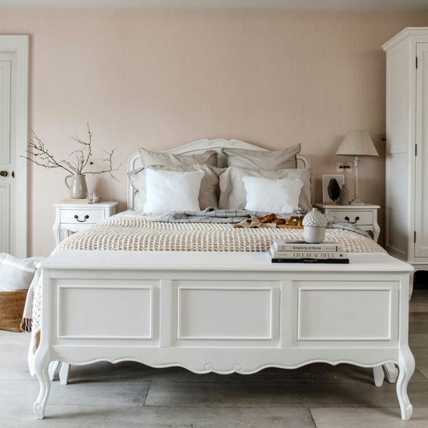 Juliette Large Wooden Blanket Box with 3 Compartments