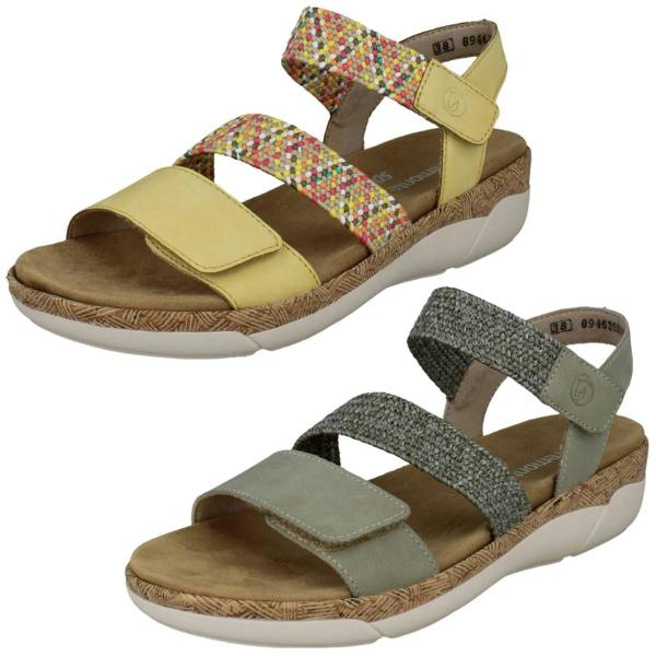 Remonte Ladies Remonte Strappy Elastiated Sandals R6861