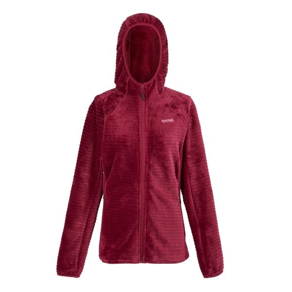 Regatta Women's Endra Hooded Fleece Jacket - Rumba Red