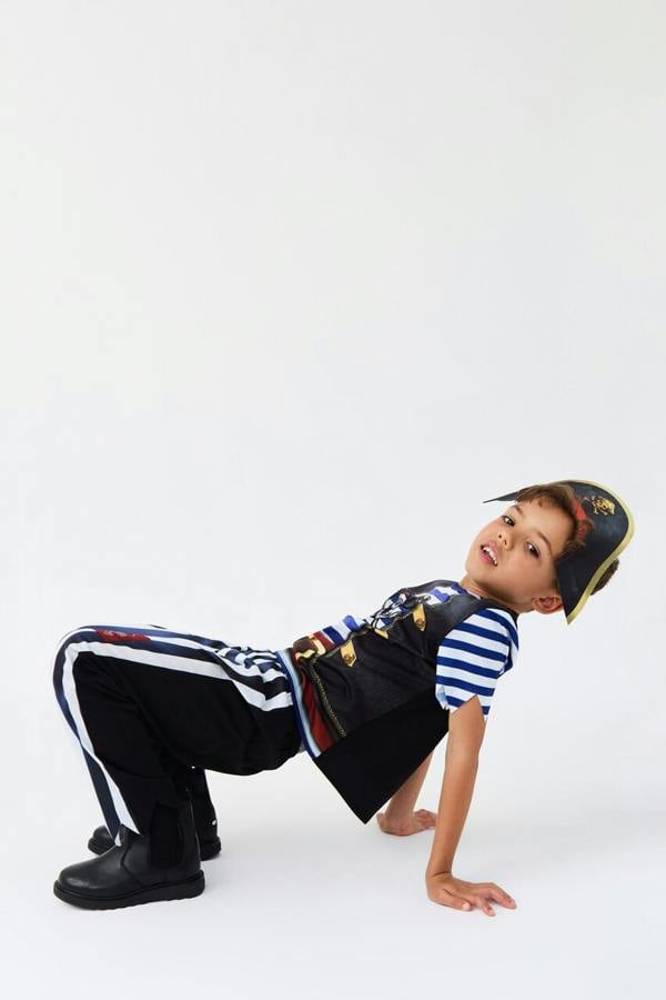 Vanilla Underground Blues Group Boys Multicoloured Pirate 3 Piece Costume