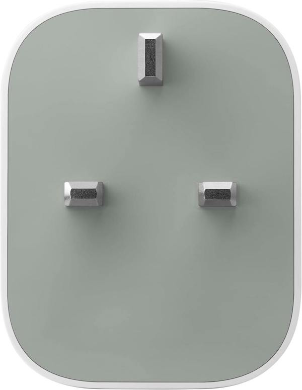 Google 67W Dual USB C Charger Snow UK Plug - GA09856-GB