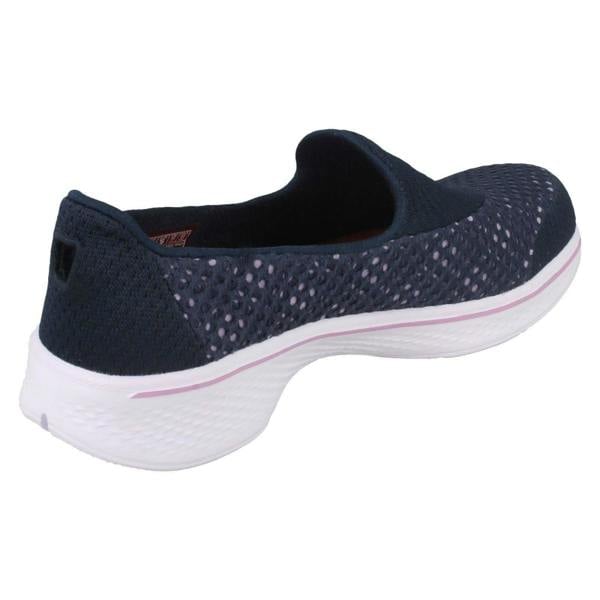 Skechers Girls Skechers Flats With Mesh Detail Go Walk 4 Kindle 81118