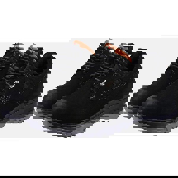 Hush Puppies Pele Men's Shoes in Black Nubuck